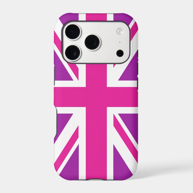 Union Jack/Drapeau rose et violet (Verso)