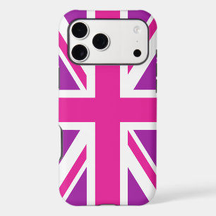 Union Jack/Drapeau rose et violet