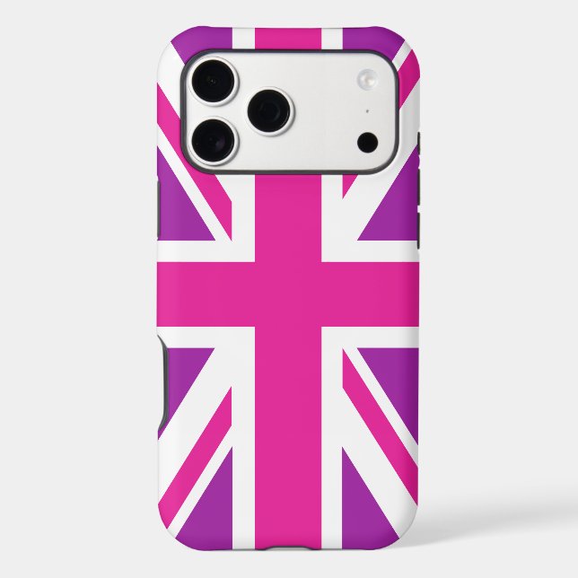 Union Jack/Drapeau rose et violet (Verso)