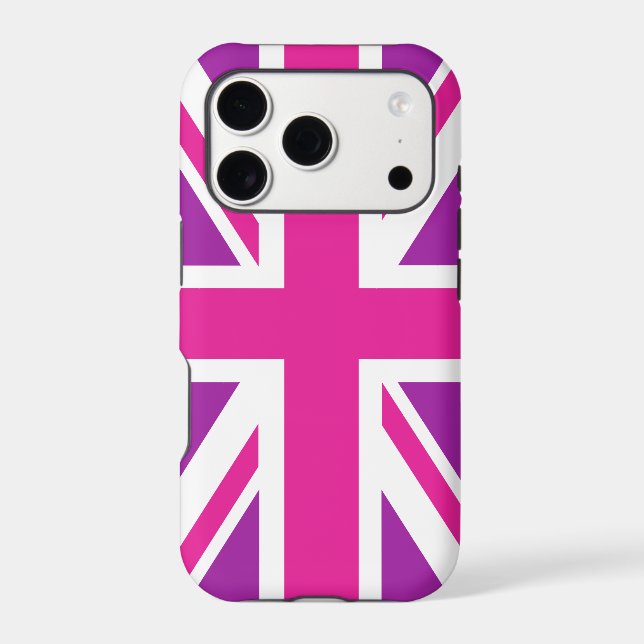 Union Jack/Drapeau rose et violet (Verso)