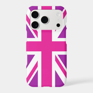 Union Jack/Drapeau rose et violet