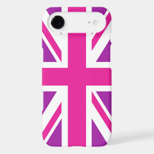 Union Jack/Drapeau rose et violet