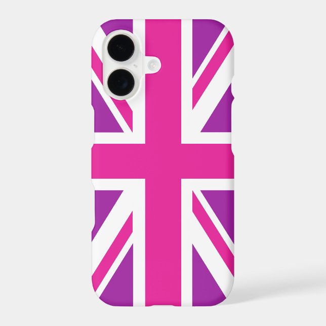 Union Jack/Drapeau rose et violet (Verso)