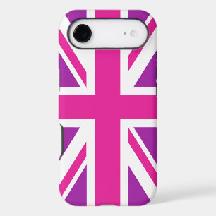 Union Jack/Drapeau rose et violet