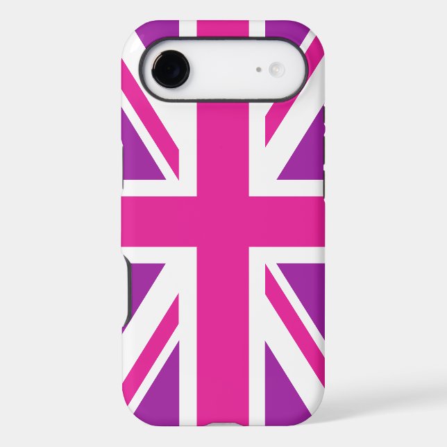 Union Jack/Drapeau rose et violet (Verso)
