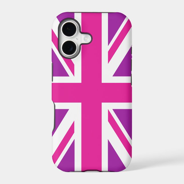 Union Jack/Drapeau rose et violet (Verso)