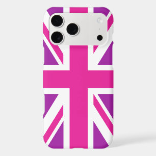 Union Jack/Drapeau rose et violet