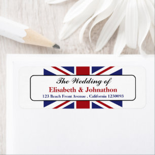 Union Jack Flag British Wedding