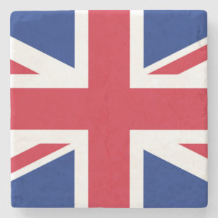 Union Jack Flag coastercn Stone Coaster