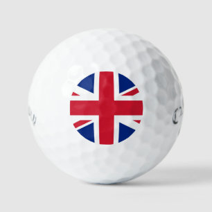 Union Jack Flag css gbcnt Golf Balls