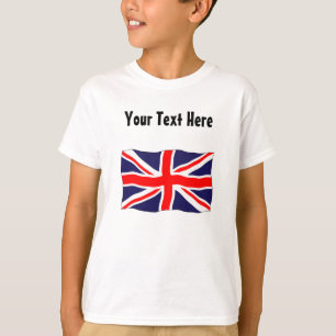 Union Jack Flag - Customizable With Your Text! T-Shirt