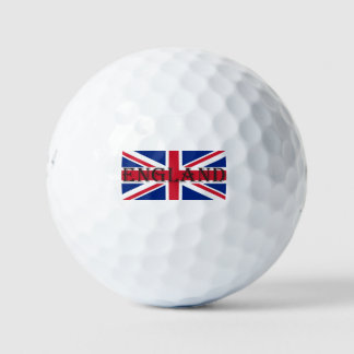 Union Jack Flag England be6 gbcnt Golf Balls