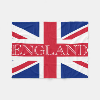 Union Jack Flag England fbcnt Fleece Blanket