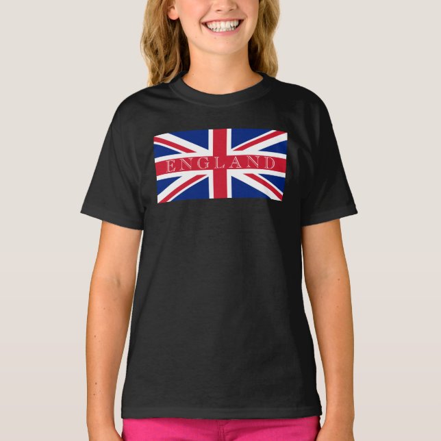 Union Jack Flag England gccnt T-Shirt (Front)