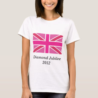Union Jack Flag Fitted Tee Shirt