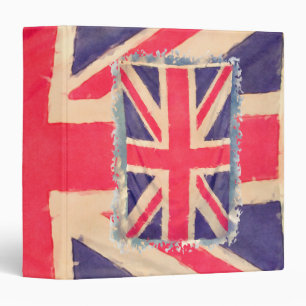UNION JACK FLAG grunge Binder