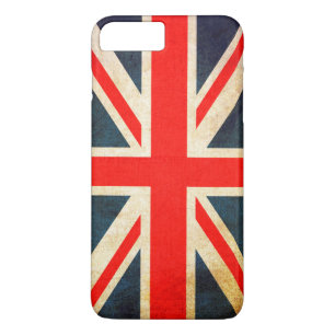 Union Jack Flag in Grunge Case-Mate iPhone Case