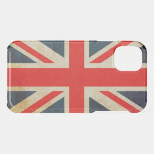 Union Jack Flag in Grunge Uncommon iPhone Case