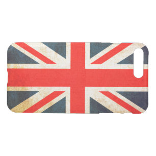Union Jack Flag in Grunge iPhone 8 Plus/7 Plus Case