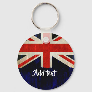 Union Jack flag Keychain