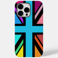 Union Jack/Flag Multicolored+Black Design