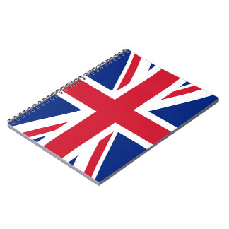 Union Jack Flag Notebook