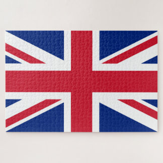 Union Jack Flag of England Scotland Ireland Jigsaw Puzzle