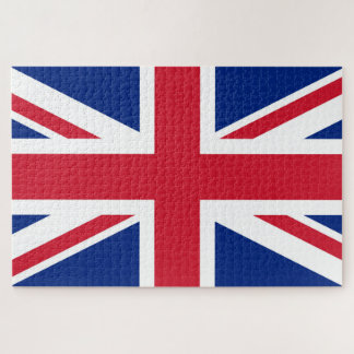 Union Jack Flag of England Scotland Ireland Jigsaw Puzzle