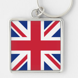 Union Jack Flag of England Scotland Ireland Keychain