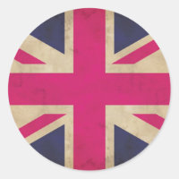 Union Jack Flag Stickers