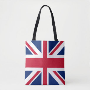 Union Jack Flag Tote Bag