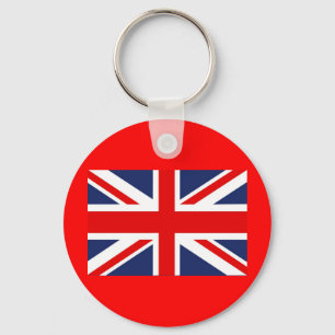 Union Jack Flag-United Kingdom Keychain
