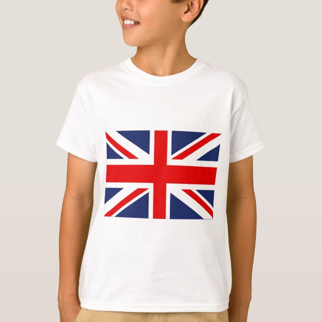 Union Jack Flag-United Kingdom T-Shirt (Front)