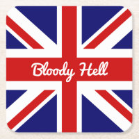 Union Jack Flag with Funny Quote