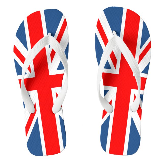 Union Jack Flip Flops (Footbed)