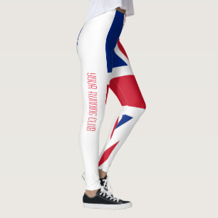 Union Jack Great Britain Personalize Leggings