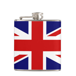 Union Jack Hip Flask