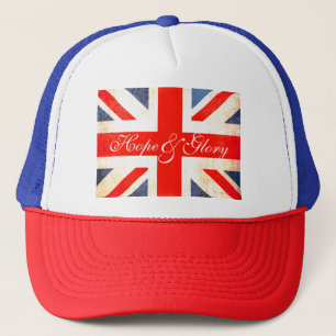 Union jack hope & glory hat