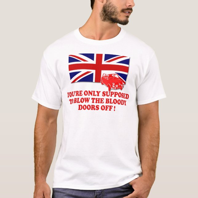 Union Jack Italian Job 1969 T-Shirt (Front)