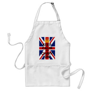 Union Jack Keep Calm and Carry On Apron
