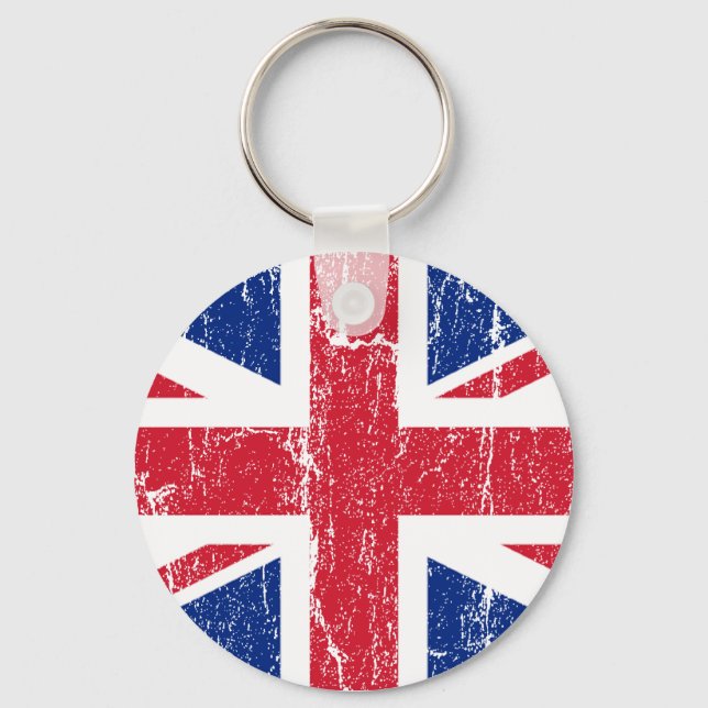 Union Jack Key Chain (Front)