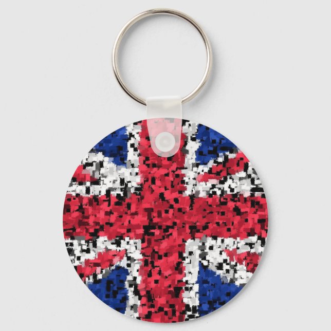 Union Jack - key ring (Front)