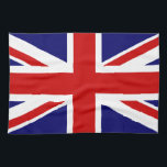 Union Jack Kitchen Towel<br><div class="desc">Simple and clean British Flag Union Jack.</div>