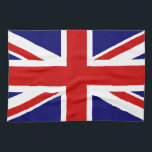 Union Jack Kitchen Towel<br><div class="desc">Simple and clean British Flag Union Jack.</div>