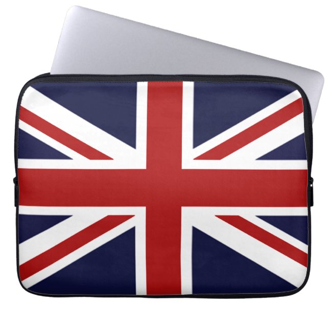 Union Jack Laptop Sleeve (Front)