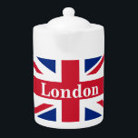 Union Jack London ~ British Flag<br><div class="desc">Flag of the United Kingdom of Great Britain and Northern Ireland with London text. Leave as is,  customize text,  or make blank.</div>