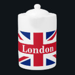 Union Jack London ~ British Flag<br><div class="desc">Flag of the United Kingdom of Great Britain and Northern Ireland with London text. Leave as is, customize text, or make blank.</div>