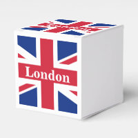 Union Jack London ~ British Flag Favour Box