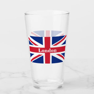 Union Jack London ~ British Flag Glass