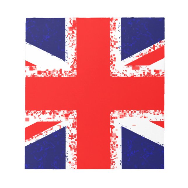 Union jack london flag uk notepad (Front)